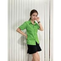 ราคา เสื้อเชิ้ตอัดกาวลายไทย "ลายอิฐประสาน" ร้านผ้าไทยบ้านรอดวงษ์ ใส่ราชการ ผ้าไทย ใส่เที่ยว สุภาพ คุณภาพดี (20319065233)