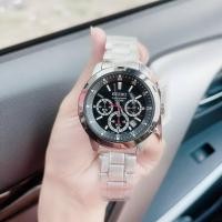 ราคา นาฬิกา Seiko Chronograph รุ่น SKS611P1 นาฬิกาข้อมือผู้ชาย สแตนเลสแท้ -ของแท้ 100% รับประกันศูนย์ Seiko ไทย 1 ปี (10342350052)