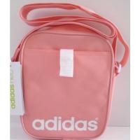 ราคา กระเป๋าสะพายข้าง สีชมพู Adidas ของแท้จากช้อป % (มือสองสภาพดี) (9072298342)