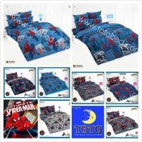 ราคา เฉพาะผ้านวม (มีขนาดนวมเตียงเดี่ยว,เตียงคู่) Spiderman(สไปเดอร์แมน) TOTO เครื่องนอนโตโต้ ลายการ์ตูนลิขสิทธิ์แท้ (3929310068)