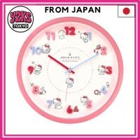 ราคา [ของแท้ส่งตรงจากญี่ปุ่น ] Tsujiseru นาฬิกาแขวนผนังซานริโอ ไอคอนวอลล์คล็อก สีชมพูกะ Coral Pink เส้นผ่านศูนย์กลาง 30 ซม. แบบอะนาล็อก เงียบ เข็มวินาทีต่อเนื่อง เฮลโลคิตตี้ รุ่น 2926252 (51900159947)