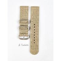 ราคา สายนาฬิกา สายผ้าไนล่อน สายซูลู นาโต้ ขนาด22mm. (19917910596)