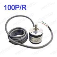 ราคา โรตารี่เอ็นโค้ดเดอร์ เอ็นโค้ดเดอร์ 100 pulse Photoelectric rotary encoder AB phase 5-24V (4456353066)