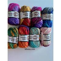 ราคา (พร้อมส่ง)ไหมพรมตุรกีสีเหลือบเส้นใหญ่ Madame Tricote (25590546376)