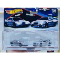 ราคา Hobby Store Hot Wheels Premium Set Nissan Skyline GT-R R32 - Nissan Skyline GT-R R34 แพ็ค 2 เป้าหมาย (29731334032)