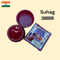 ราคา ￼ผงคุมคำ ผงเจิมหน้าผาก ผงซินดูร์ นำเข้าจากอินเดีย Red Kumkum Powder Sindoor From India (27076107766)