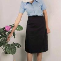 ราคา พร้อมส่ง กระโปรงสั้นนักเรียน กระโปรงนักศึกษาทรงเอ (ไม่ผ่า) สีดำ กระโปรงทรงเอดำ (23542430120)