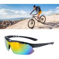 ราคา แว่นตาปั่นจักรยานพร้อมเลนส์ 5 เลนส์พร้อมกรอบสายตาสั้น - 0089 (46501361342)