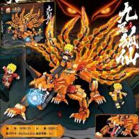 ราคา เข้ากันได้กับเลโก้นารูโตะนารูโตะใหม่เก้าหางฟ็อกซ์อาคารบล็อกเด็กประกอบของเล่นนารูโตะหมู่บ้านโคโนฮะซาสึเกะ (44375498234)