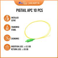 ราคา [จ่ายตรงจุดได้] Fiber Optic Pigtail SC APC 0.9mm Fiber Optic Pigtail SC 0.9mm ความยาว 1m APC (44061711661)