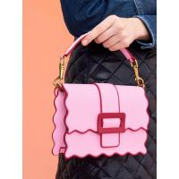 ราคา Charles&keith กระเป๋าสะพายข้าง รุ่น Waverly Scallop-Trim Bag แท้ 100% สินค้าใหม่ (22848264786)