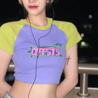 ราคา OASIS ผู้หญิง RIB KNIT CROP TOP/OASIS RIB CROP TOP/WOMENS OASIS RIB KNIT TOP (LD 88, P, 40) (18177581909)