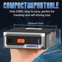 ราคา ABBREE AR-7600 Mini วิทยุมินิ.Multi-band อัจฉริยะสำหรับการสื่อสารและแจ้งเตือนสภาพอากาศ AM/FM/NOAA พร้อมปุ่มควบคุมไมโครโฟนแบบสองทาง (51100828271)