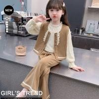 ราคา ชุดเสื้อกั๊กสไตล์ชาแนล ขนาดเด็กสาว อารมณ์เกาหลี เหมาะสำหรับฤดูใบไม้ร่วงและฤดูหนาว (44754078485)