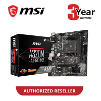 ราคา MSI A320M-A PRO M2 A320M A PRO M2 AMD AM4 เมนบอร์ด (49053210108)