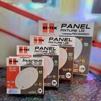 ราคา โคมไฟพาเนล LED กลมแบบฝังฝ้า HI-TEK 6,9,12,18W ดาวไลท์ฝังฝ้า (24553118493)