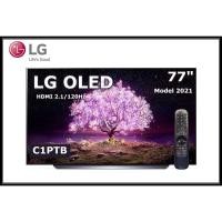 ราคา LG 77 นิ้ว 77C1PTB OLED 4K SMART TV C1 Series ปี 2021 (รองรับ PS5 HDMI 2.1/120Hz) (19043633575)