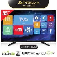 ราคา PRISMA ทีวี 4K UHD 3840 x 2160 LED (55"นิ้ว,Android SMART V.11 New2023) รุ่น DLE-5502ST WIFI Build in /DVB (23833627999)