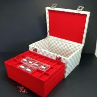 ราคา กล่องพระหูหิ้วSizeM5ชั้น90ช่องกล่องพระกล่องใส่พระกล่องเก็บพระกล่องพระเครื่อง (8025366905)