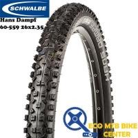 ราคา SCHWALBE ยาง Hans Dampf 60-559 SnakeSkin TubeLess Easy Triple Star Compound, พับ 26x2.35 (50503894132)