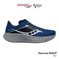 ราคา Saucony Ride17 รองเท้าวิ่ง (สำหรับผู้ชาย) หน้าเท้าปกติ [ซื้อแล้วไม่รับเปลี่ยนคืนทุกกรณี] (20987487055)