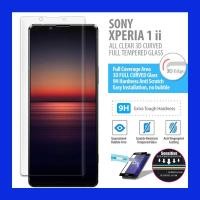 ราคา Sony Xperia 1 II - ALL CLEAR 3D Curved Full Tempered Glass Screen Protector Anti-Scratch (28515837381)
