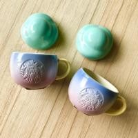 ราคา ขายเป็นคู่‼️แก้ว Starbucks รูปก้อนเมฆ ☁️ ของแท้‼️ของใหม่‼️ (6041789875)