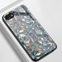 ราคา เคสสำหรับ iPhone 6 Plus 6s Plus 7 Plus 8 Plus X Xs Max Xr เคสโทรศัพท์หินกรวดเปลือกแก้วกันกระแทก (46453897464)