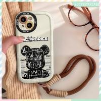 ราคา หมีเท่ เคสไอโฟนหรูหราไฮโซ กันกระแทก For iPhone 11 13 16 Plus XR 12 7P 8P X/XS 13 16 14 15 PRO MAX เคสโทรศัพท์มือถือนิ่ม (43216052558)
