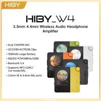ราคา HiBy W4 DAC Amp 3.5 มม.+4.4 มม.เสียงไร้สาย HiFi เครื่องขยายเสียงหูฟัง USB DAC BT5.4 CarPlay LDAC HD Touchscreen (52104044188)