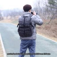 ราคา กระเป๋ากล้องสะพายหลังแนวแฟชั่น กระเป๋ากล้อง National Geographic รุ่น NG W5070 สีเทาดำ มือ 1 (25922575408)