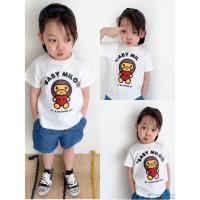 ราคา พรีเมี่ยม 1:1 AAPE A BATHING APE BAPE Baby Milo Kids Unisex Special Limited Logo Printing Tshirt (52003636978)
