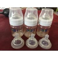 ราคา ขวดนม avent สีชา เหมา3ขวด แถมจุกเบอร์สาม5อัน (1691037985)