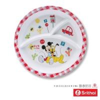 ราคา Srithai Melamine ถาดหลุม เมลามีน ลาย MICKEY ROAD TRIP T383-10 (19490049745)