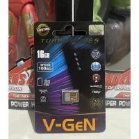 ราคา การ์ดหน่วยความจํา MicroSD V-GeN Turbo 16GB Class 10 Vgen Micro SD 16 GB Class10 V Gen (52002166030)
