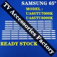 ราคา ใหม่ 10 ชิ้น UA65TU7000K UA65TU8000K SAMSUNG 65 INCH LED TV BACKLIGHT ( LAMPU TV ) 65TU7000 65TU8000 (26037556019)