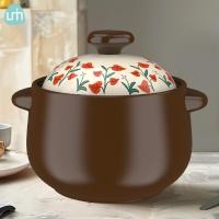 ราคา ข้าวส้มโอหม้อปรุงอาหารขนาดใหญ่-ความจุสตูว์ในครัวเรือนซุปหม้อโจ๊กเตาแก๊สพิเศษหม้อซุปทนอุณหภูมิสูงการเผาไหม้แห้งไม่แตก (27593997341)