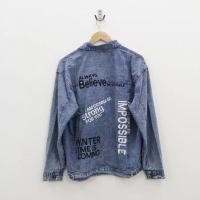 ราคา Best Oversize Jumbo เสื้อแจ็คเก็ตยีนส์ผู้หญิง Ld 120 ซม. - เสื้อแจ็คเก็ตยีนส์เสื้อครอปผู้หญิง Oversize - (47002943987)