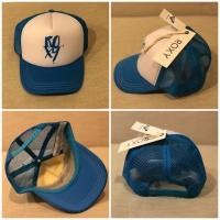 ราคา หมวกแก๊ปRoxy ของแท้นะจ๊ะ สีฟ้าขาว คูล คูล (1114166519)