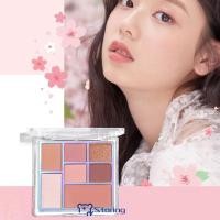 ราคา LAMEILA Blush Palette Eye Shadow Health amp Beauty เหมาะกับดวงตาซ่อมถาดสวย Texture Pearlescent Eye Shadow Palette แต่งหน้าสามมิติแต่งหน้า Effect (26093962746)