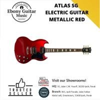 ราคา กีต้าร์ไฟฟ้า Atlas SG - สีเมทัลลิกแดง (20289101755)