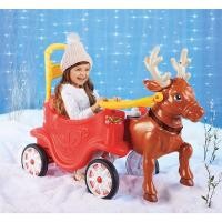 ราคา Little Tikes รถขาไถ Little Tikes Reindeer Carriage ขนาดใหญ่ (19374519523)