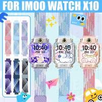 ราคา ใหม่ล่าสุด imoo X10 สายนาฬิกาสำหรับ Imoo X10 สายรัดข้อมือไนล่อนทอแม่เหล็กLoopback Band IMOO X10imoo X10 สาย (29441777074)