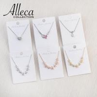 ราคา สร้อยคอพร้อมจี้ สร้อยคอเกาหลี สร้อยคอเงิน สร้อยคอแฟชั่น สินค้าพร้อมส่ง (23043568411)