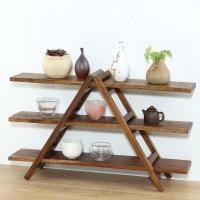 ราคา ชั้นเก็บชั้นวางหนังสือ 3 ชั้นไม้สักโฮมออฟฟิศกระถางต้นไม้รูปตัว X หรือขาตั้งดอกไม้ขาตั้งจอแสดงผล (49553457231)