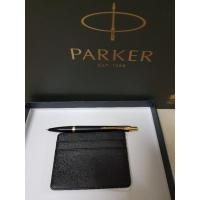 ราคา Parker Urban Muted Black With Gold Trim Ballpoint Pen 0.7 set (3472182959)