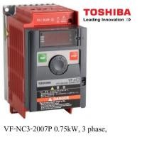 ราคา INVERTER TOSHIBA MODEL:VFNC3-2007P 0.75kW, 3 phase, 220v. (6420937936)