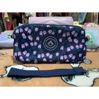 ราคา กระเป๋าคล้องมือลายดอกทิวลิปม่วงงาน MONKEY KING (42218086414)