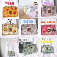 ราคา TAS กระเป๋าสะพายข้าง MOZAIC MOZAIC BOX Kimmy cooky RJ BT21 Slempang BT21 โปร่งใส (44155796377)