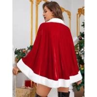 ราคา ผ้าคลุมซานต้า Size 45-170cm ผ้าคลุมคริสมาส ผ้าคลุม ซานต้า แซนตี้ คริสมาส Christmas Santa Clause Santy Costume Cape (14416035831)